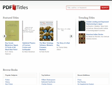Tablet Screenshot of pdftitles.com
